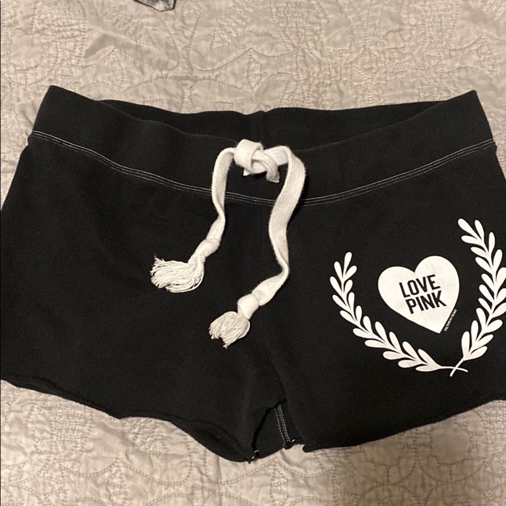PINK black shorts